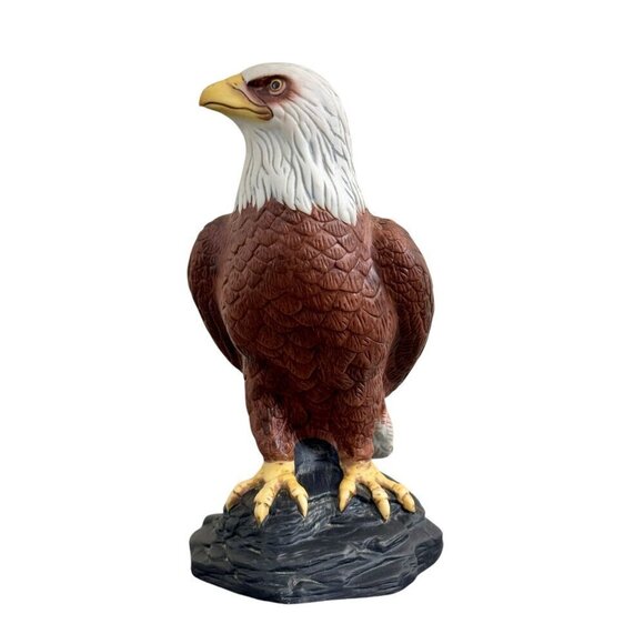 Vintage 1982 Avon Porcelain  America Eagle Pride of America Figurine 8" Tall - Picture 2 of 12